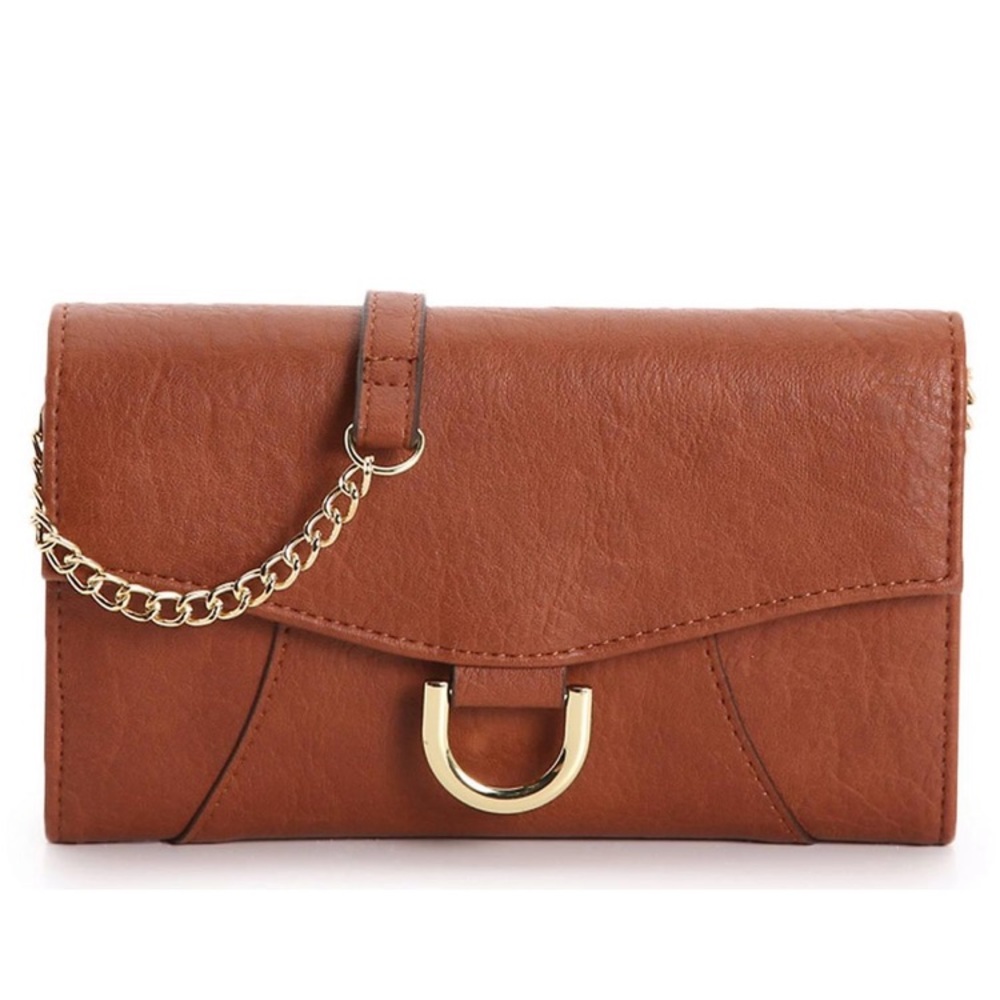 Max Studio Brown Apryl Crossbody Bag NWT